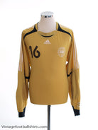 2006-07 Denmark Player Issue Goalkeeper Shirt #16 XL Football Shirt