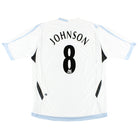 2006-07 Everton Away Shirt Johnson #8 XL Football Shirt