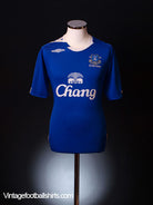 2006-07 Everton Home Shirt Women's 10 Football Shirt