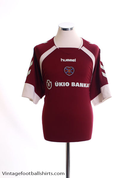 2006-07 Hearts Home Shirt XL Football Shirt