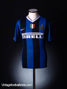 2006-07 Inter Milan Home Shirt XL Football Shirt