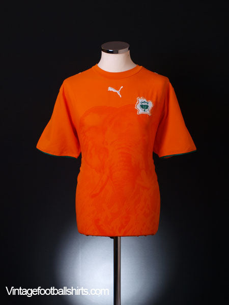2006-07 Ivory Coast Home Shirt L Football Shirt