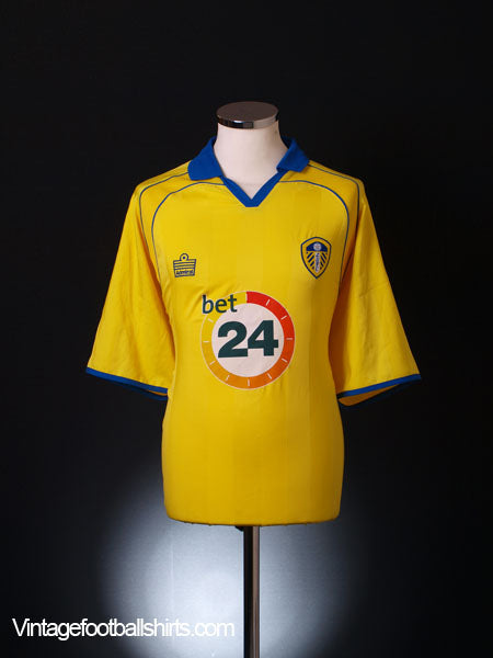 2006-07 Leeds Away Shirt XL Football Shirt