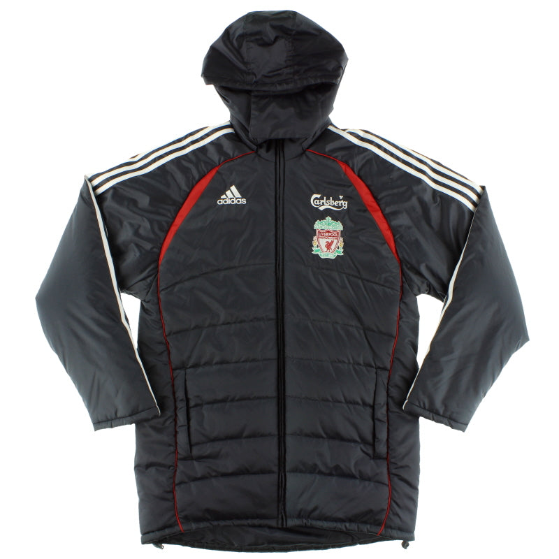 2006-07 Liverpool adidas Padded Bench Coat *As New* S Jacket