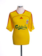 2006-07 Liverpool Away Shirt L Football Shirt