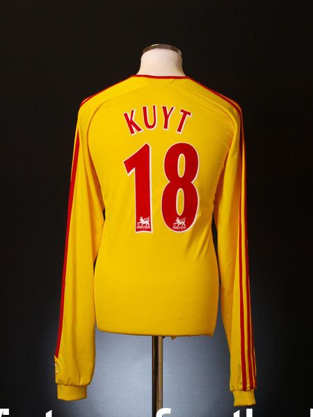 2006-07 Liverpool Away Shirt Kuyt #18 *As new* XXL Football Shirt