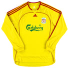 2006-07 Liverpool Away Shirt L/S *Mint* XL Football Shirt