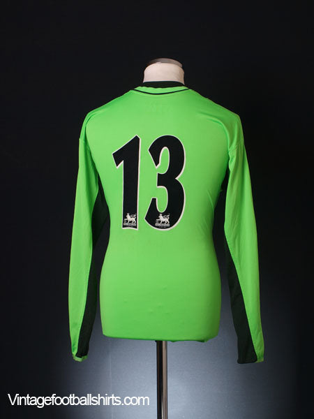 2006-07 Manchester City Goalkeeper Shirt #13 M Football Shirt