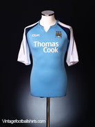 2006-07 Manchester City Home Shirt *Mint* L Football Shirt
