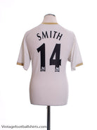 2006-07 Manchester United Away Shirt Smith #14 M Football Shirt