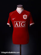 2006-07 Manchester United Home Shirt XL Football Shirt