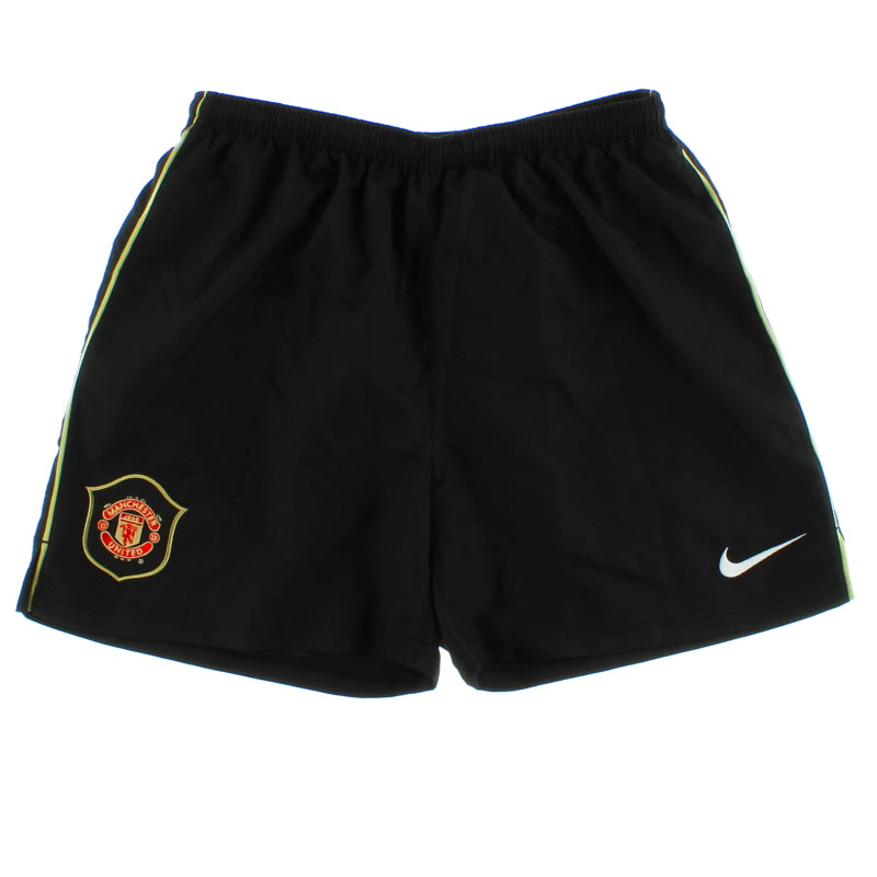 2006-07 Manchester United Nike Away Shorts S Football Shorts