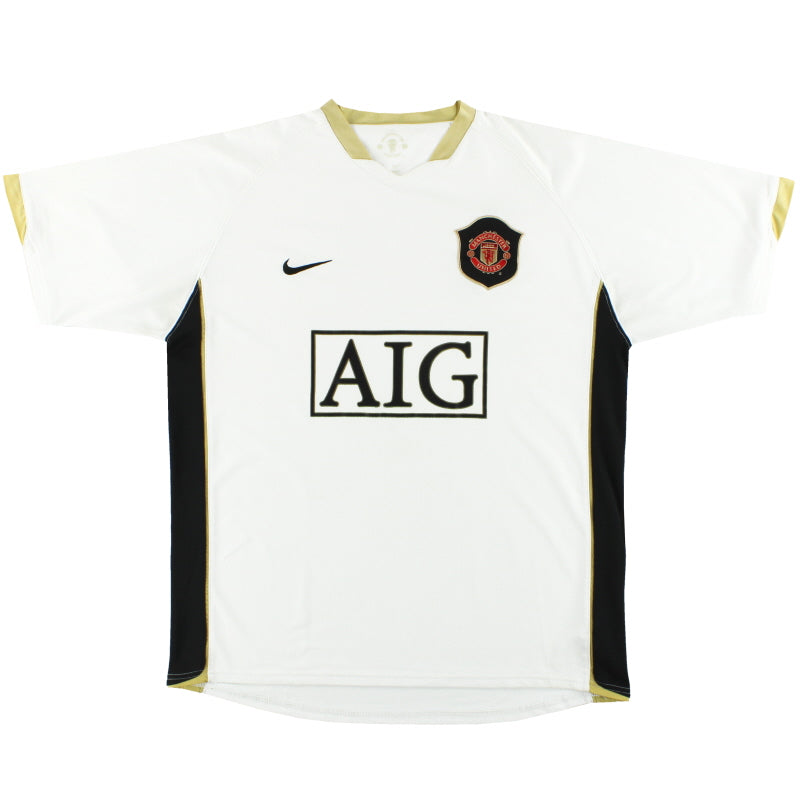 2006-07 Manchester United Nike Away Shirt XL 146817 | Vintage