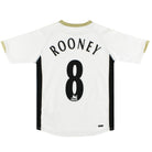 2006-07 Manchester United Nike Away Shirt Rooney #8 M.Boys Football Shirt
