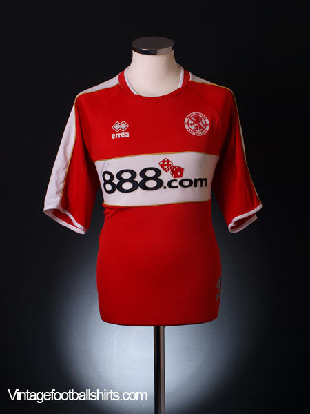 2006-07 Middlesbrough Home Shirt L Football Shirt