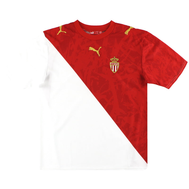 2006-07 Monaco Puma Home Shirt S Football Shirt