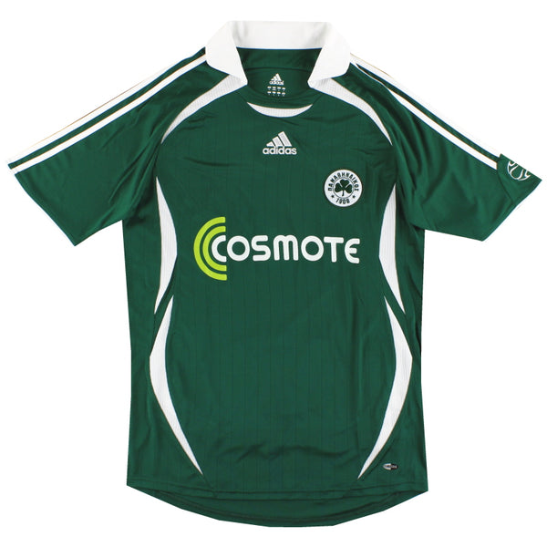 2006-07 Panathinaikos adidas Home Shirt S 056024 | Vintage