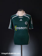 2006-07 Panathinaikos Home Shirt S Football Shirt