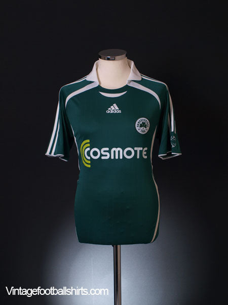 2006-07 Panathinaikos Home Shirt S Football Shirt