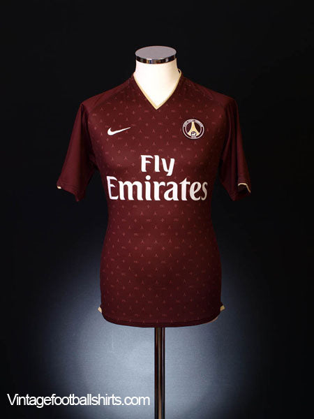 2006-07 Paris Saint-Germain Away Shirt S | Vintage Football Shirts