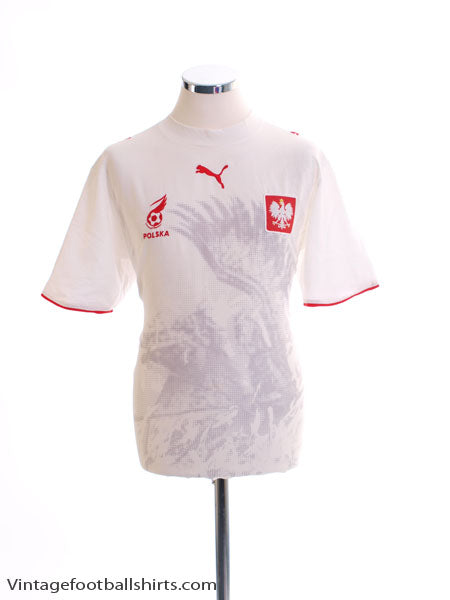 2006-07 Poland Home Shirt M Football Shirt