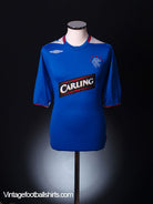 2006-07 Rangers Home Shirt XL Football Shirt
