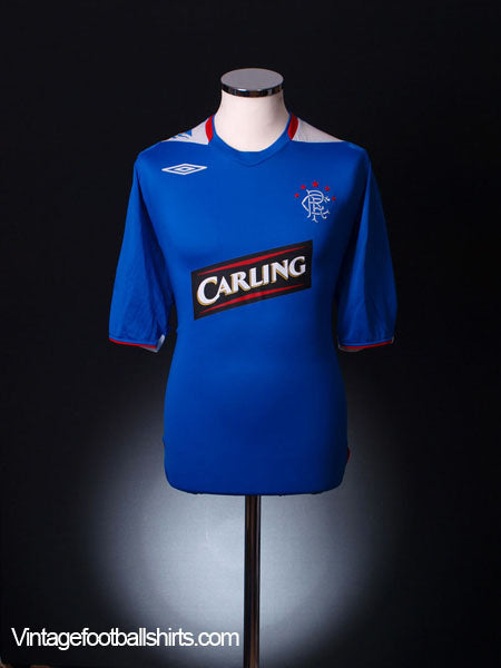2006-07 Rangers Home Shirt XL Football Shirt