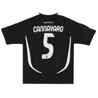 2006-07 Real Madrid adidas Away Shirt Cannavaro #5 XL.Boys Football Shirt