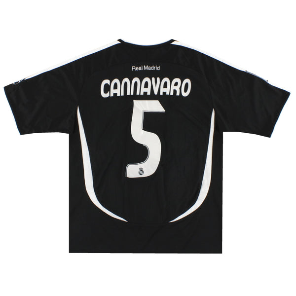 2006-07 Real Madrid adidas Away Shirt Cannavaro #5 XL.Boys 055621