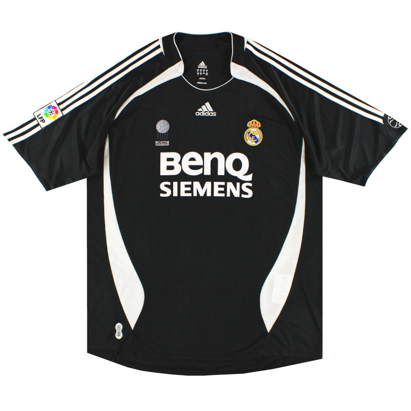 2006-07 Real Madrid adidas Away Shirt XL Football Shirt
