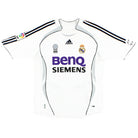 2006-07 Real Madrid adidas Home Shirt S Football Shirt