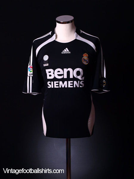2006-07 Real Madrid Away Shirt L Football Shirt