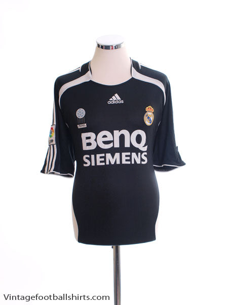 2006-07 Real Madrid Away Shirt M Football Shirt