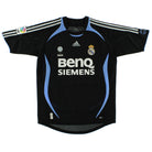 2006-07 Real Madrid adidas Goalkeeper Shirt M Football Shirt