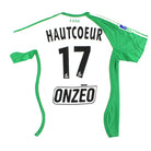 2006-07 Saint Etienne adidas Match Issue Away Shirt Hautcoeur #17 M Football Shirt