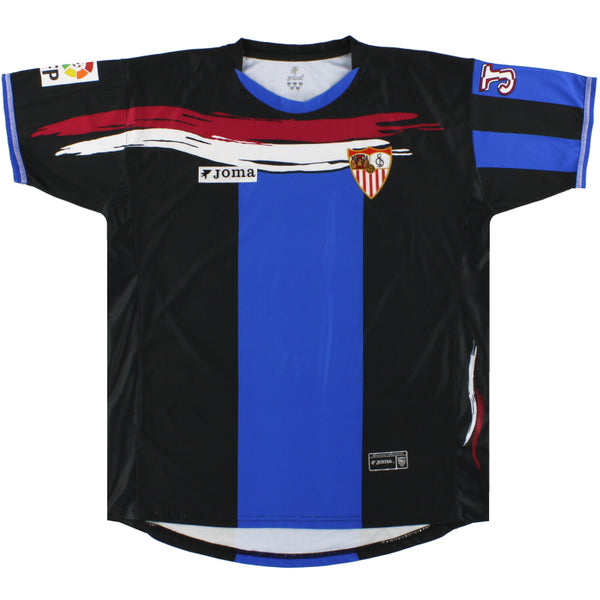 CAMISETA FUTBOL OFICIAL VINTAGE DEL SEVILLA FC DE MARCA JOMA CAMISETA FUTBOL OFICIAL VINTAGE DEL SEVILLA FC DE MARCA JOMA