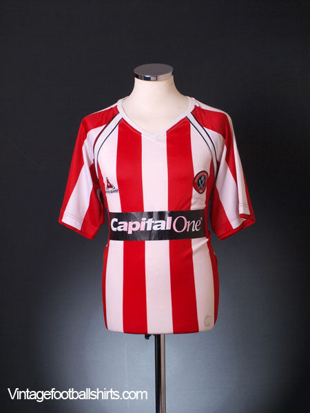2006-07 Sheffield United Home Shirt S Football Shirt