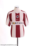 2006-07 Sparta Prague Away Shirt L Football Shirt