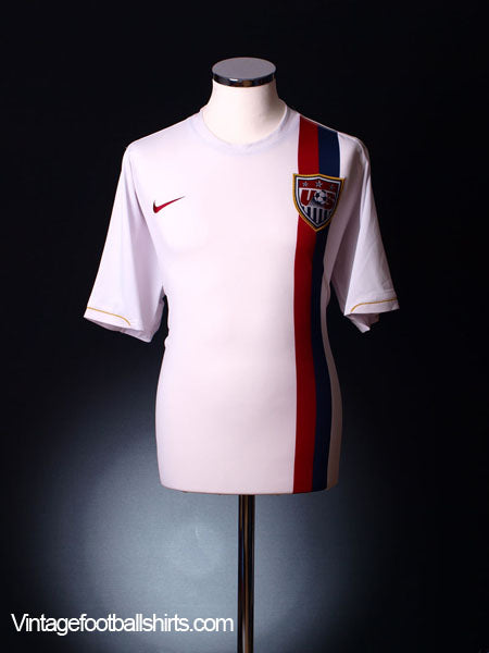 2006-07 USA Home Shirt S Football Shirt
