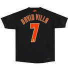 2006-07 Valencia Nike Away Shirt David Villa #7 M Football Shirt
