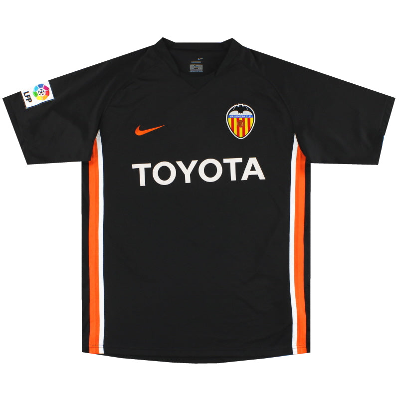 06-07 Valencia C.F. ユニ　アウェイblack NIKE L 2006-07 Valencia Nike Away Shirt David Villa #7 M 147223 | Vintage