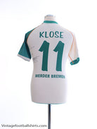 2006-07 Werder Bremen Match Issue Signed Home Shirt Klose #11 L Football Shirt
