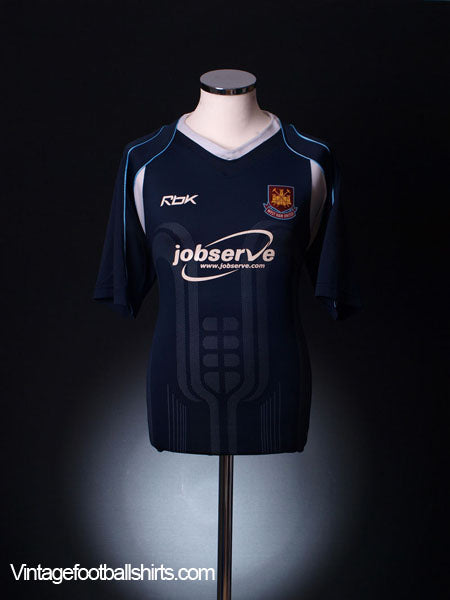 2006-07 West Ham Away Shirt XL Football Shirt