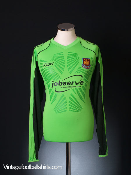 2006-07 West Ham Goalkeeper Shirt *As New* L Football Shirt