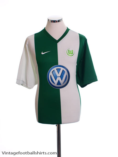 2006-07 Wolfsburg Home Shirt L Football Shirt