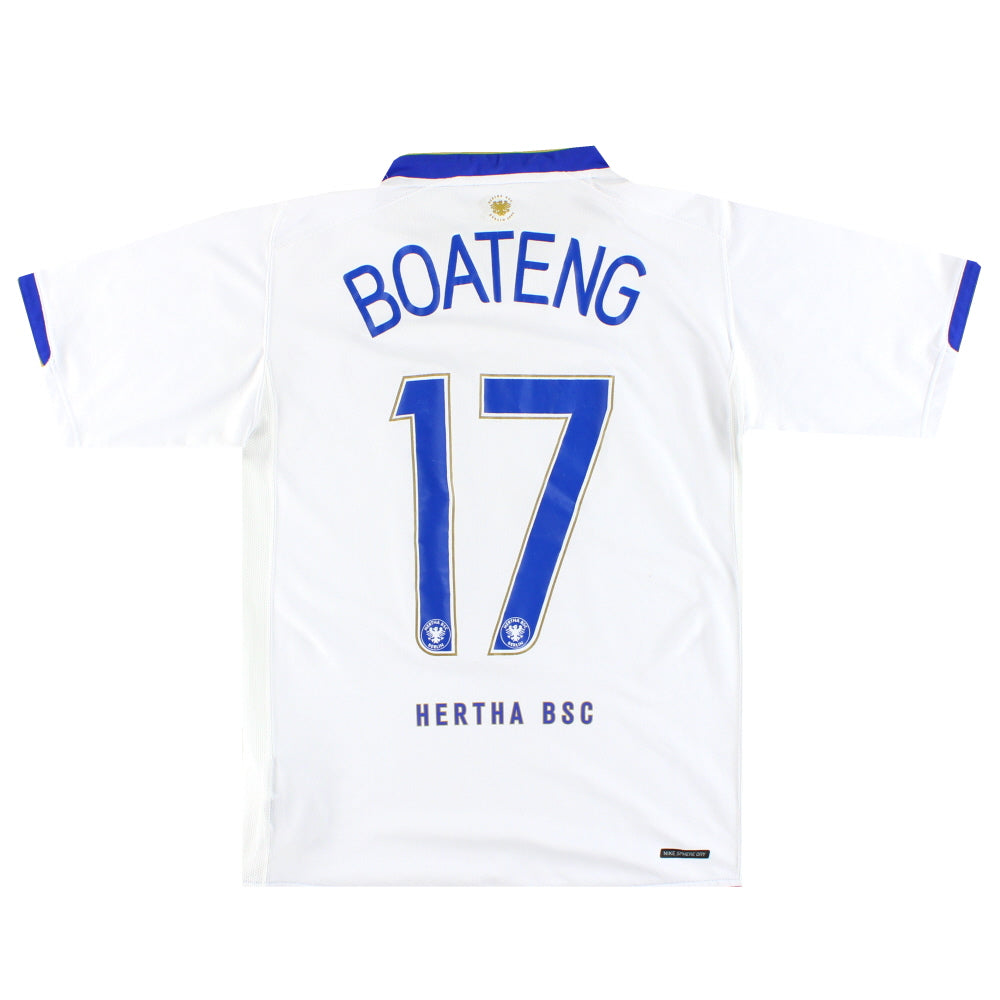 ウェア Hertha BSC Shirt BOATENG 17 2006-2007 2006-07 Hertha Berlin Nike Home Shirt Boateng #17 S 146856