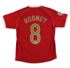 2006-07 Manchester United Nike CL Home Shirt Rooney #8