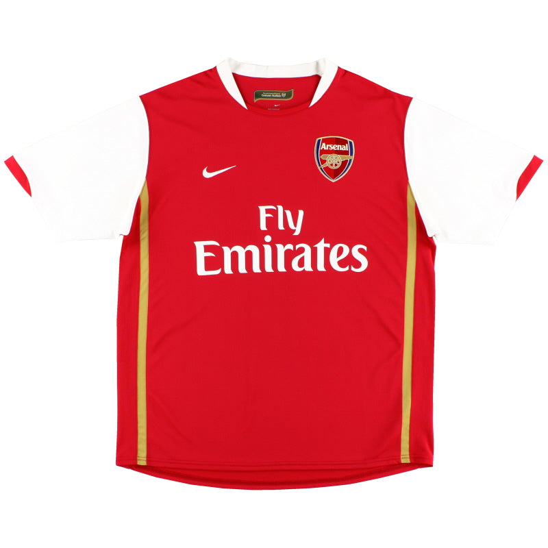 2006-08 Arsenal Nike Home Shirt XL.Boys 146780-616 | Vintage