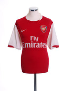 2006-08 Arsenal Home Shirt S Football Shirt