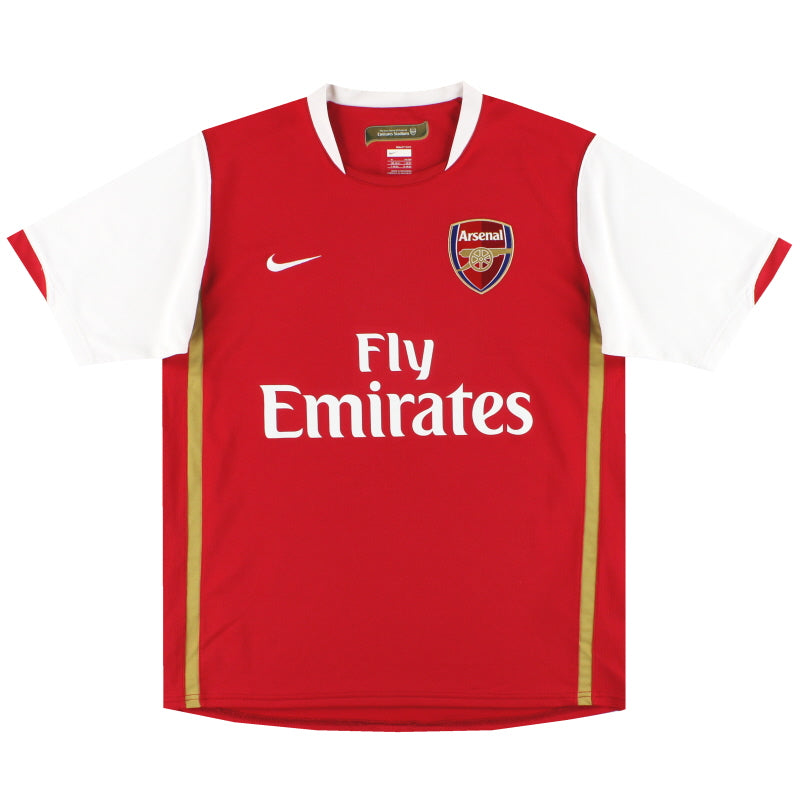 2006-08 Arsenal Nike Home Shirt Toure #5 M 146769-616 2006-08 Arsenal Nike Home Shirt Toure #5 M 146769-616